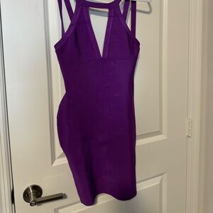 Purple Bondage Dress